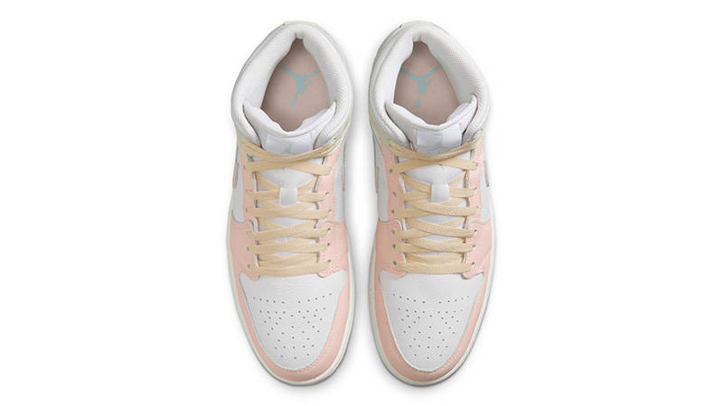 Air Jordan 1 Mid SE Sea Glass Glacier Blue HJ6654-100 Top