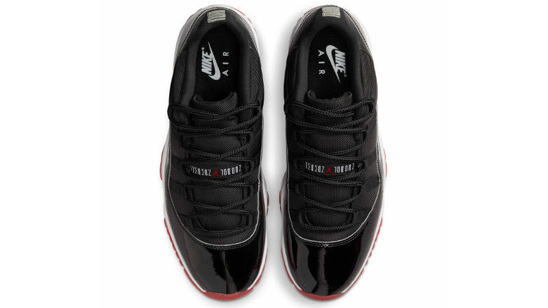 Air Jordan 11 Low Bred 2025 Middle