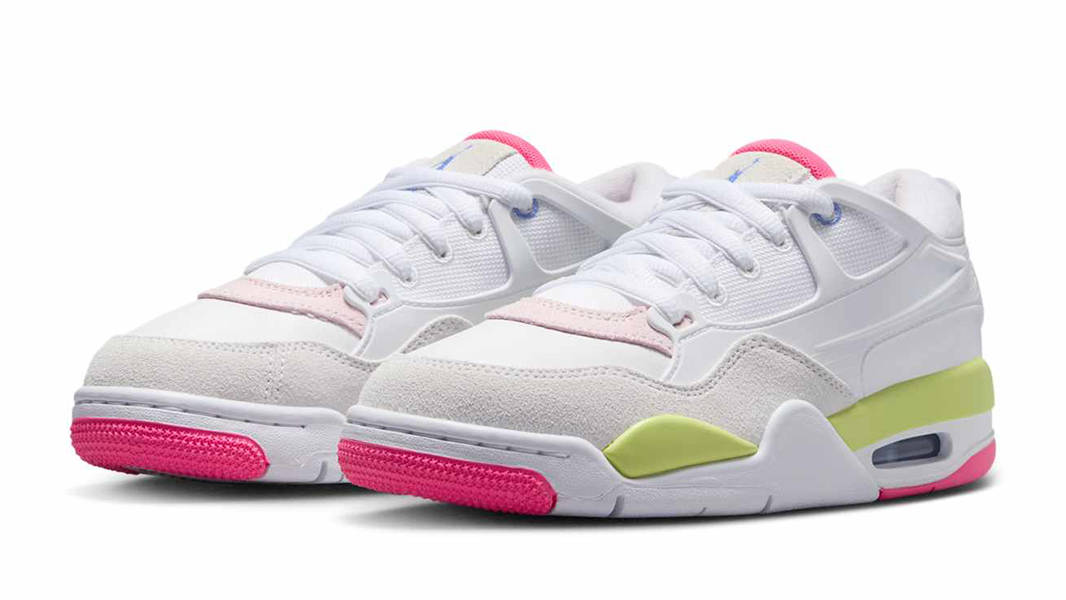 Air Jordan 4 RM GS Easter White Pink Foam IH0169-100 Side