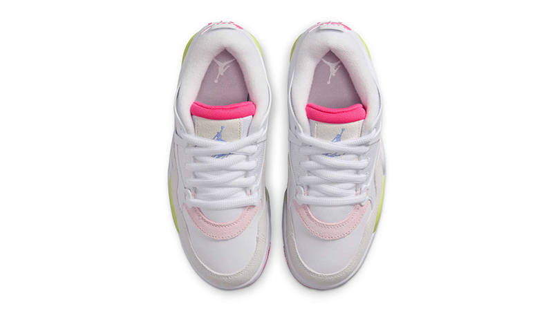 Air Jordan 4 RM GS Easter White Pink Foam IH0169-100 Top