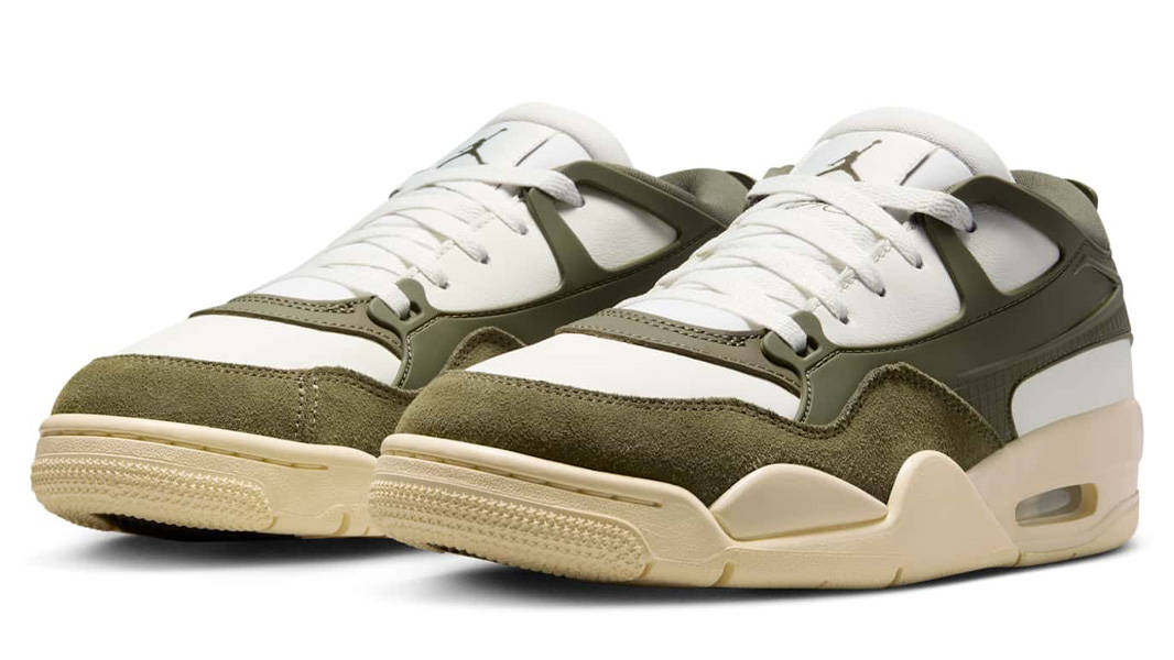 Air Jordan 4 RM Medium Olive Front