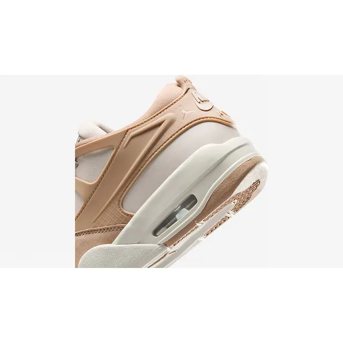 Air Jordan 4RM Sail Khaki FQ7940-202 heel