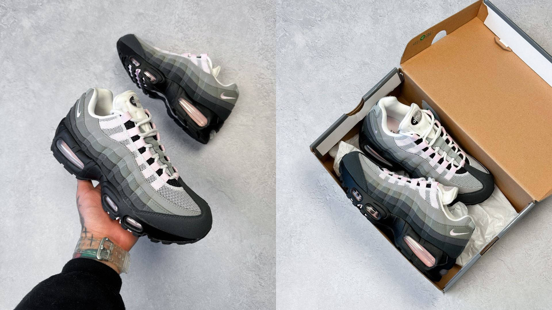 Air Max 95 Pink Foam In Hand Review