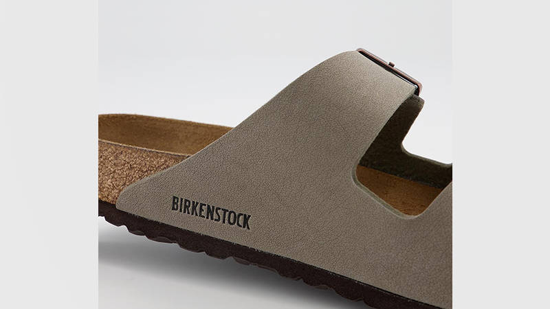 Birkenstock Arizona Two Strap Sandals M Stone 151211 side