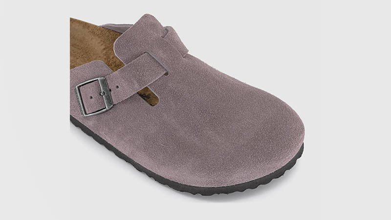 Birkenstock Boston Clogs Faded Purple 1028375 side