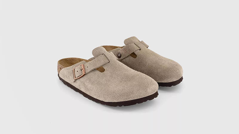 Birkenstock Boston Clogs Tobacco Brown 960813 front