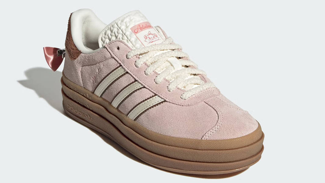 Disney’s The Aristocats x adidas Gazelle Bold Marie JR4244 Side