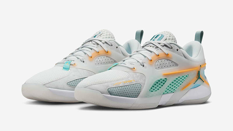 Jordan Heir Laser Orange Green | FQ3858-101 | Front