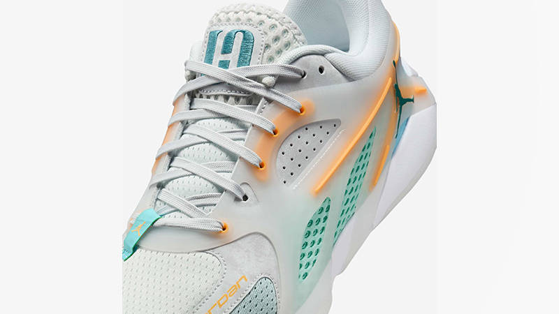 Jordan Heir Laser Orange Green | FQ3858-101 | Tongue