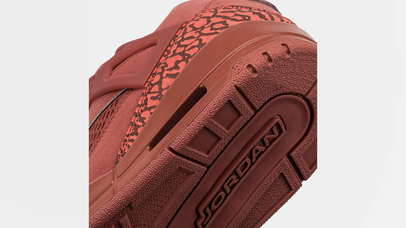Jordan Spizike Low Canyon Rust IH0170-691 heel
