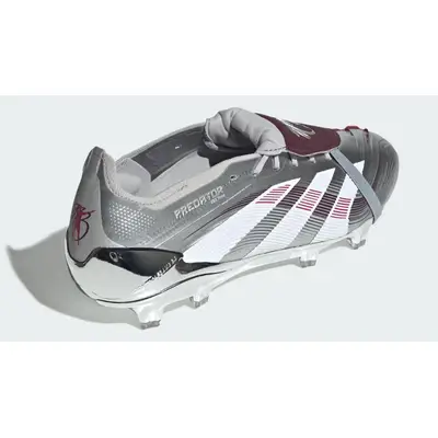 Jude Bellingham x adidas Predator Elite FT FG Silver Metallic Back