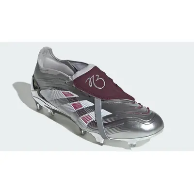 Jude Bellingham x adidas Predator Elite FT FG Silver Metallic Front