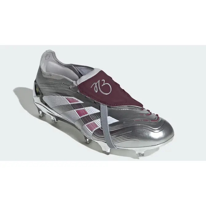 Jude Bellingham x adidas Predator Elite FT FG Silver Metallic Front