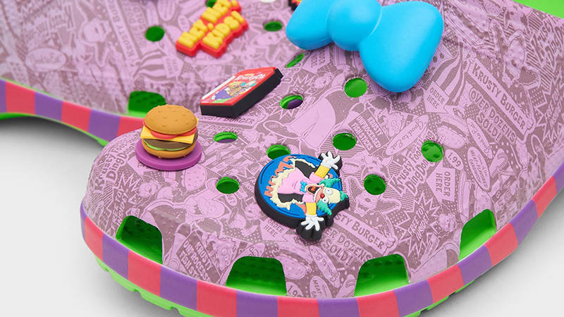 Krusty The Clown x Crocs Classic Clog Multi-Colour 211107-90H Detail