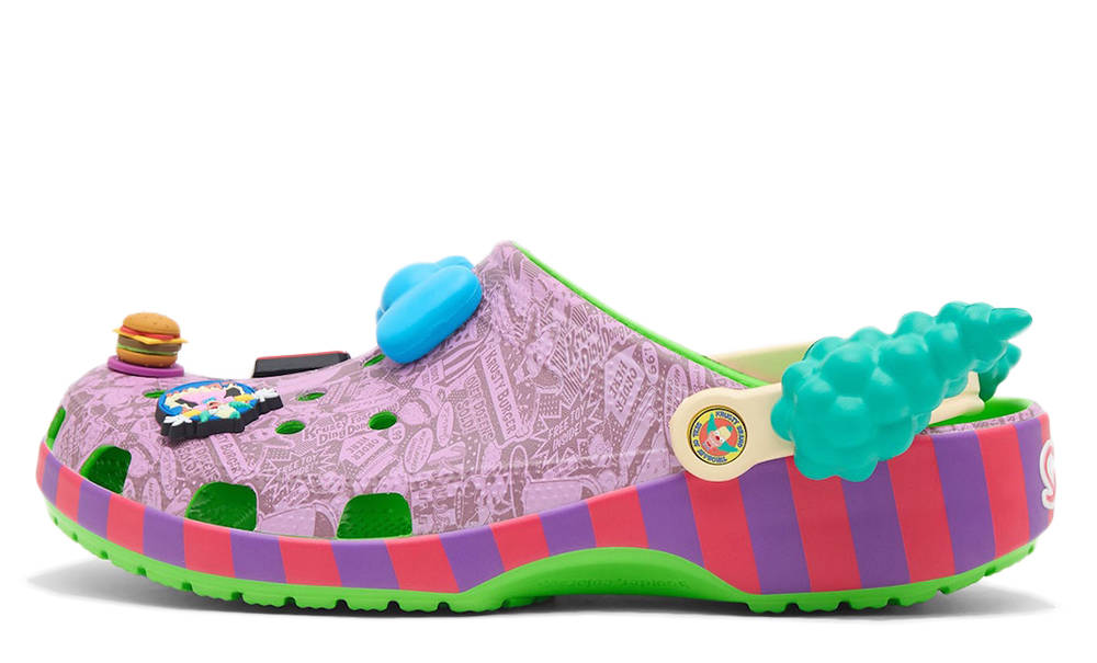Krusty The Clown x Crocs Classic Clog Multi-Colour | 211107-90H | The ...