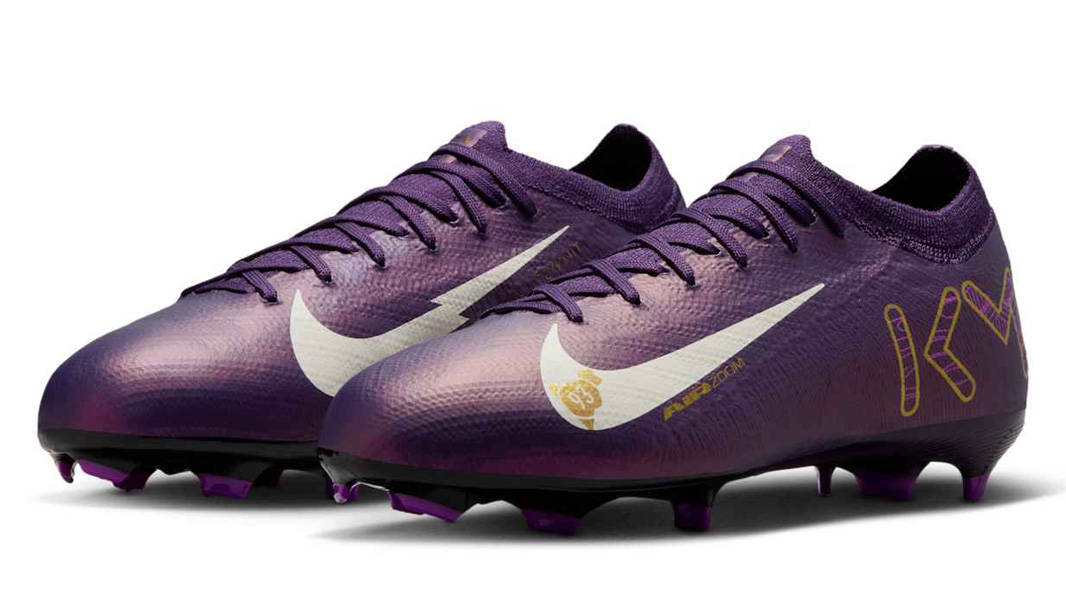Kylian Mbappé x Nike Jr. Mercurial Vapor 16 Pro GS Grand Purple Front