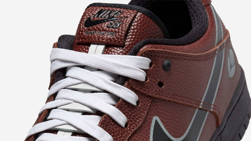 Limosine Skateboards x Nike SB Dunk Football Brown Side