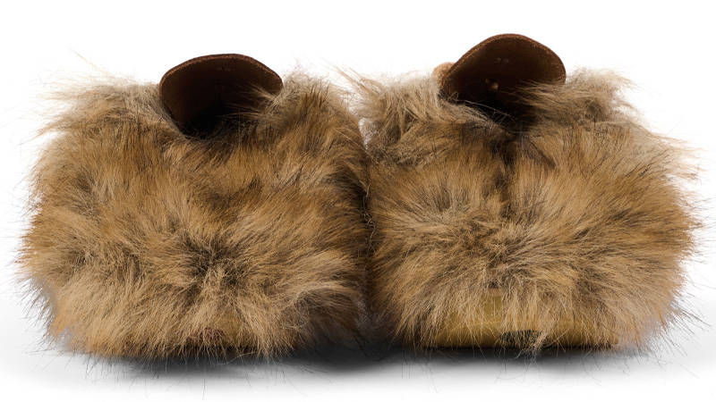MAINS x Kickers Kick Mule Tan Nubuck Back