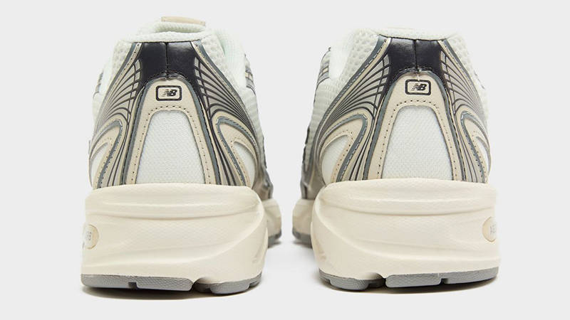 New Balance 740 Cream Black Back