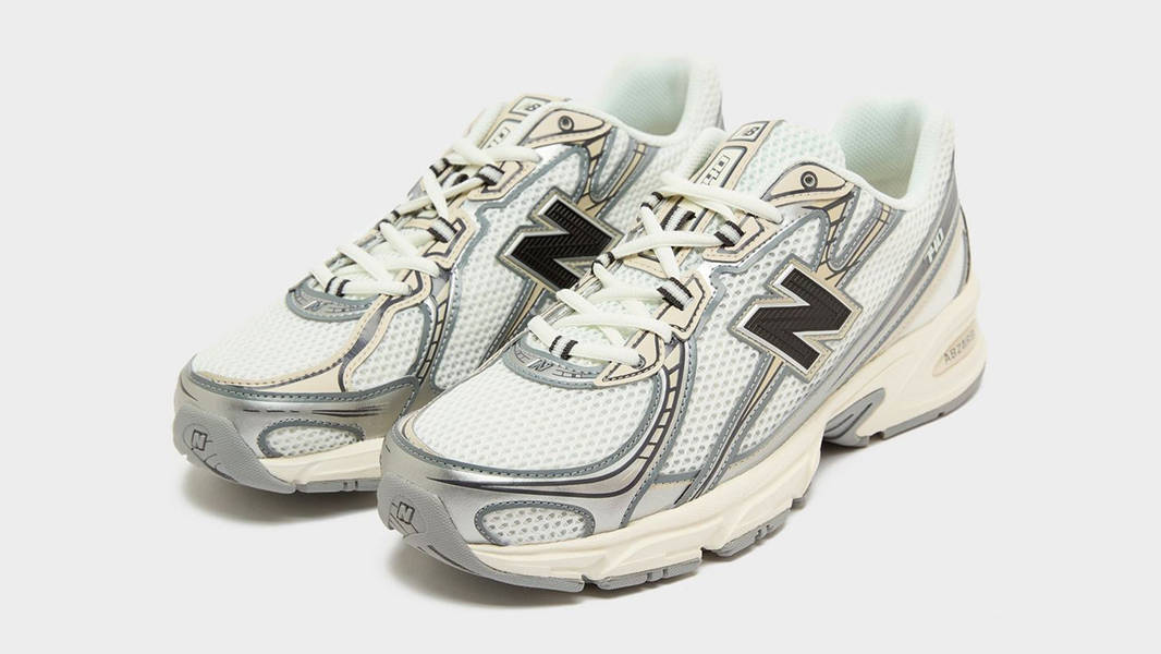 New Balance 740 Cream Black Side