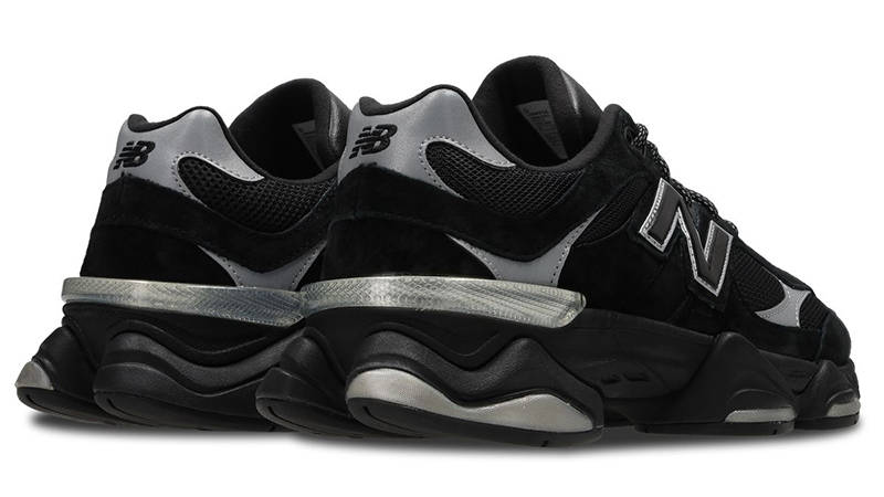 New Balance 9060 Black Purple U9060FOS back