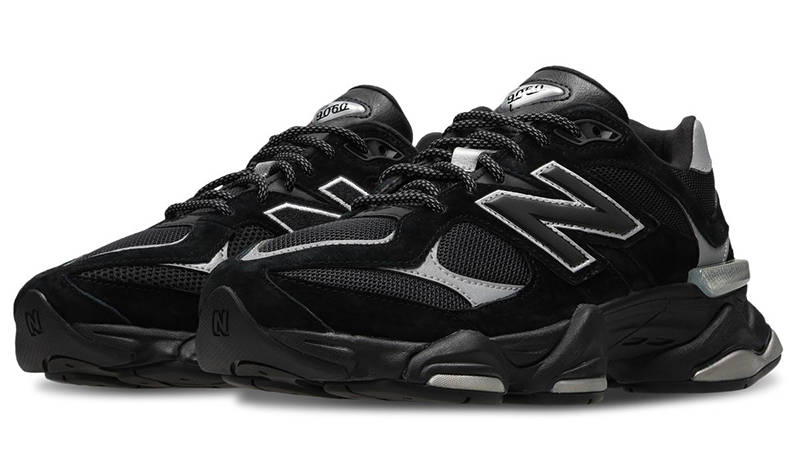New Balance 9060 Black Purple U9060FOS front