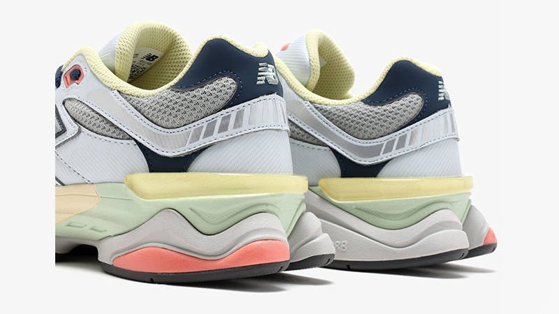New Balance 9060 Easter Pack Grey Yellow U9060TMB heel