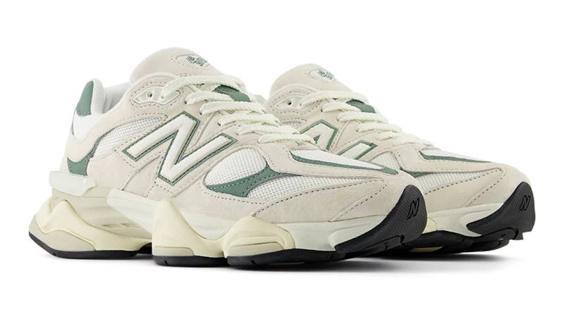 New Balance 9060 Linen Dark Juniper U9060EEI front