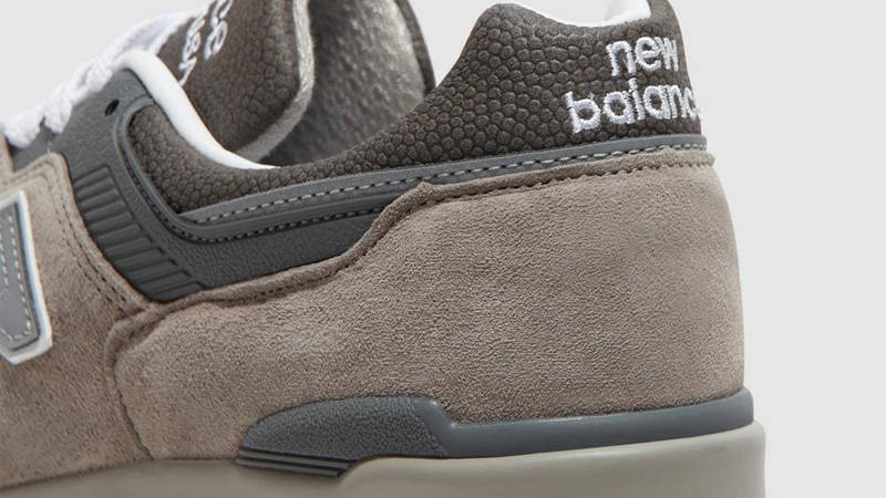 New Balance 997 Made in USA Grey Back Closeup