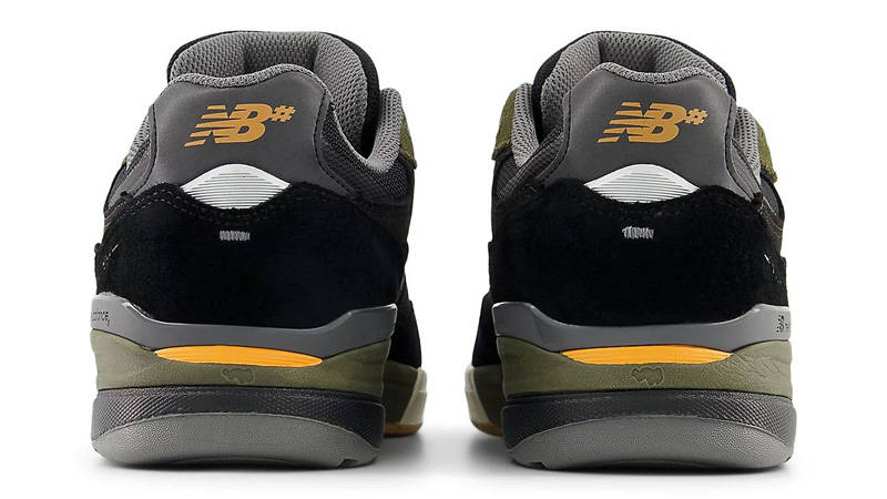 New Balance Numeric 933 Black Olive Back