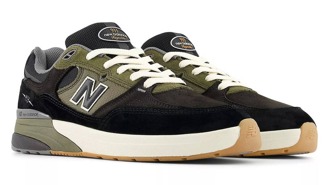 New Balance Numeric 933 Black Olive Front