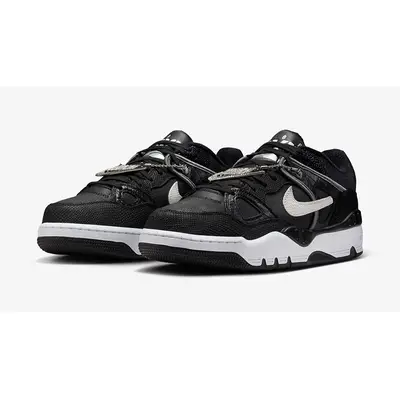 NIGO x Nike Air Force 3 SP Black Croc HF7630-001 front