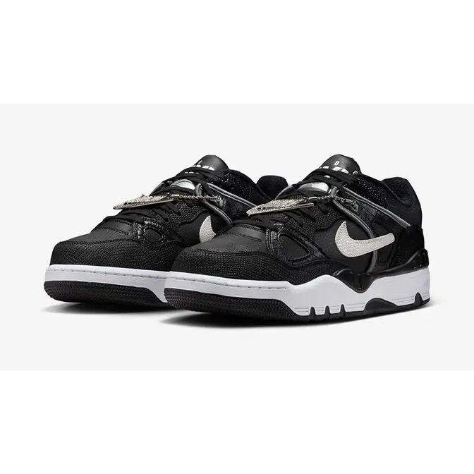 NIGO x Nike Air Force 3 SP Black Croc HF7630-001 front