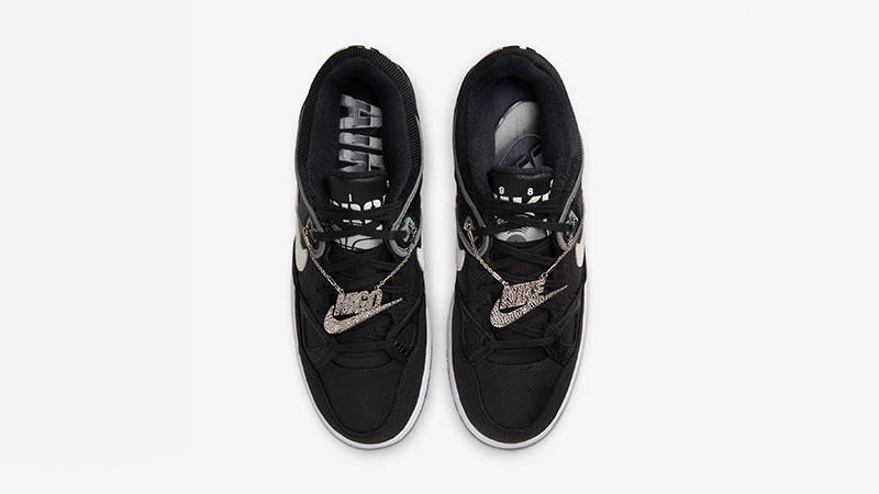 NIGO x Nike Air Force 3 SP Black Croc HF7630-001 middle