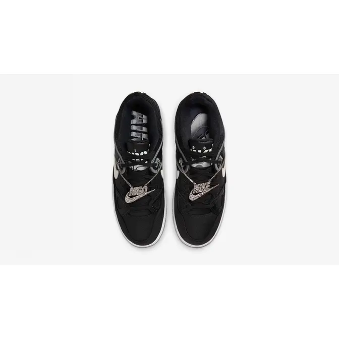 NIGO x Nike Air Force 3 SP Black Croc HF7630-001 middle