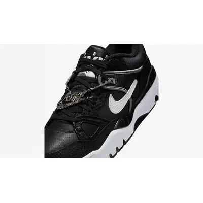 NIGO x Nike Air Force 3 SP Black Croc HF7630-001 side