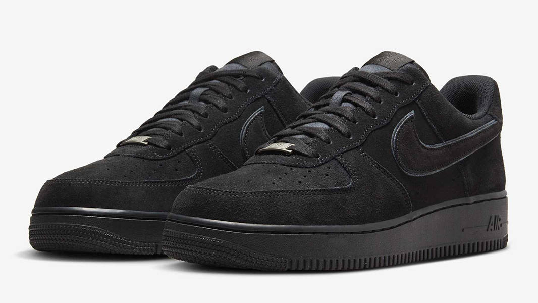 Nike Air Force 1 Low Black Cat HQ1966-002 Side