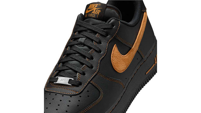 Nike Air Force 1 Low Black Tan HQ2037-003 side
