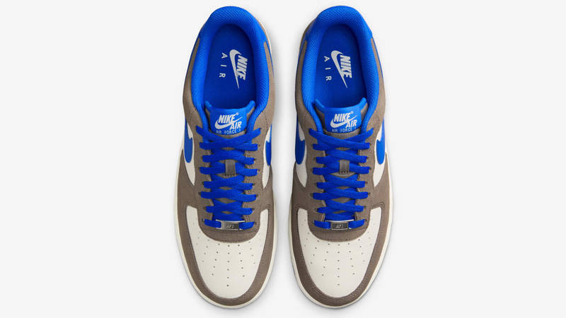 Nike Air Force 1 Low Cave Stone Hyper Royal Middle