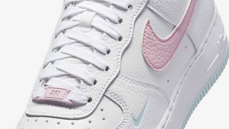 Nike Air Force 1 Low Pink Foam Glacier Blue IH0640-161 Detail