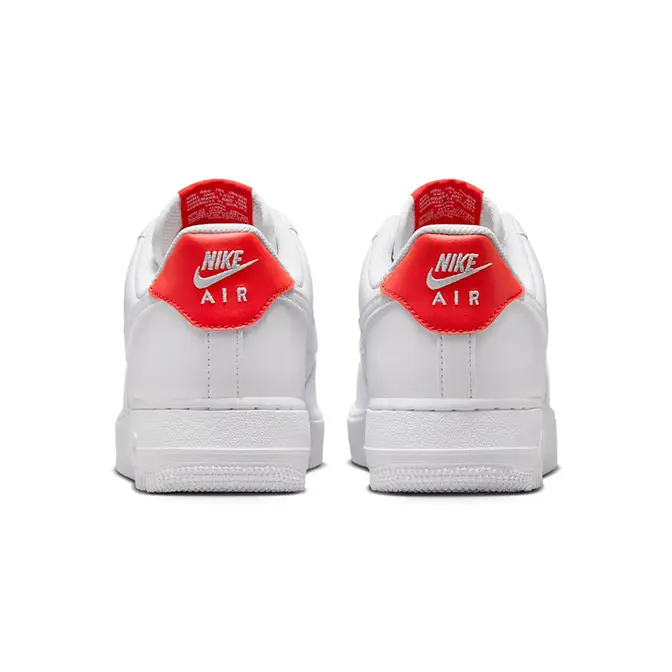 Nike Air Force 1 Low White Light Crimson IB7167-103 Back