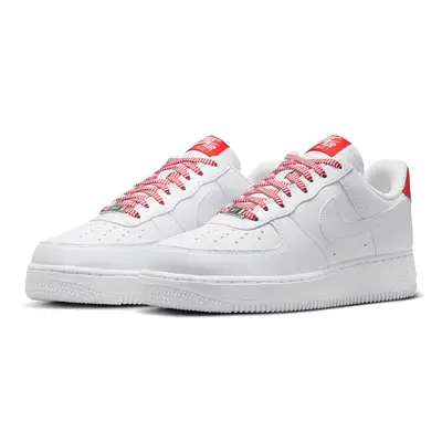Nike Air Force 1 Low White Light Crimson IB7167-103 Side