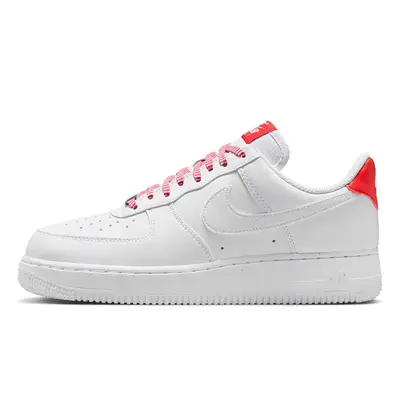 Nike Air Force 1 Low White Light Crimson IB7167-103