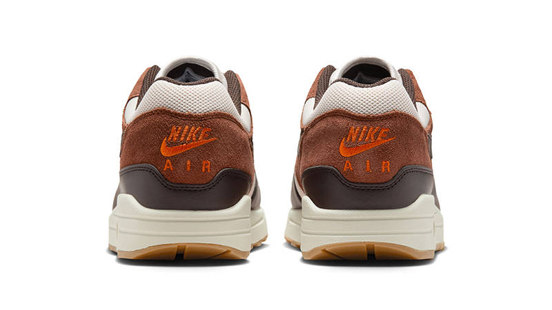 Nike Air Max 1 Essential Brown Orange back