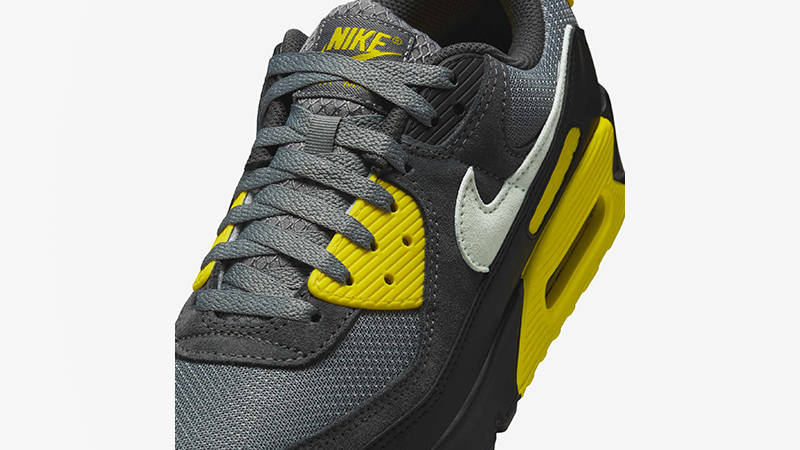 Nike Air Max 90 Smoke Grey Lightening DM0029-016 tongue