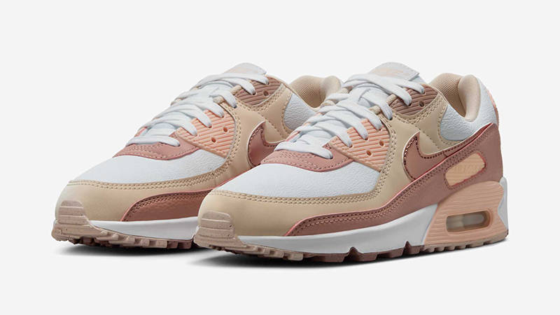 Nike Air Max 90 Velvet Brown Particle Pink HQ1783-100 front