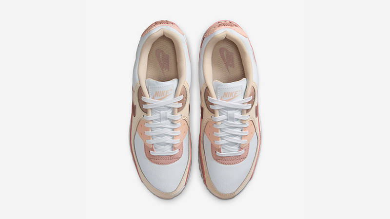 Nike Air Max 90 Velvet Brown Particle Pink HQ1783-100 middle