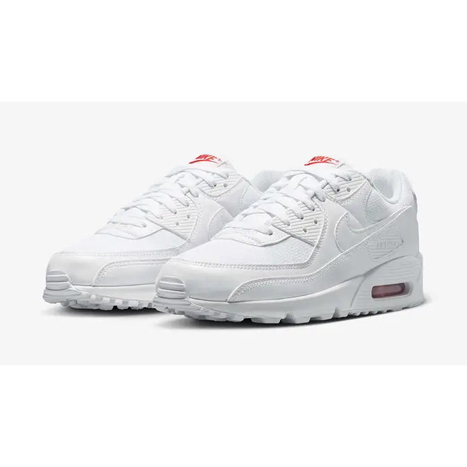 Nike Air Max 90 White Light Crimson DM0029-118 front