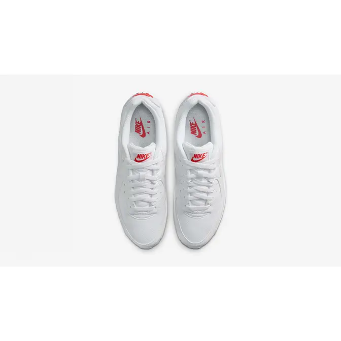 Nike Air Max 90 White Light Crimson DM0029-118 middle
