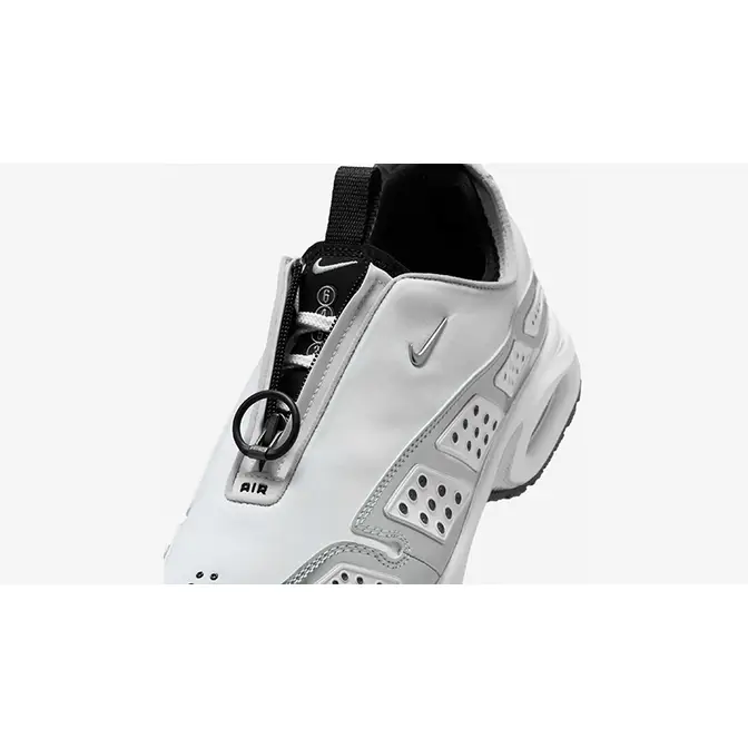 Nike Air Max SNDR White Metallic Silver HJ4130-100 tongue